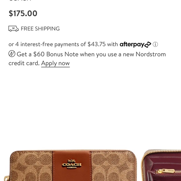 Brand new with tags - Coach Wallet monogram motif on coated canvas - Picture 3 of 5